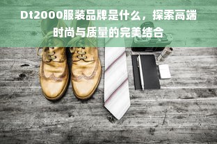 Dt2000服装品牌是什么，探索高端时尚与质量的完美结合