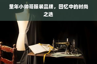 童年小帅哥服装品牌，回忆中的时尚之选