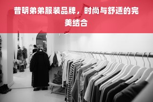 普明弟弟服装品牌，时尚与舒适的完美结合