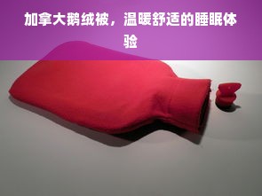 加拿大鹅绒被，温暖舒适的睡眠体验