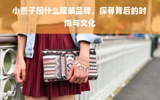 小燕子图什么服装品牌，探寻背后的时尚与文化