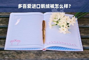 多喜爱进口鹅绒被怎么样？