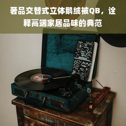 奢品交替式立体鹅绒被QB，诠释高端家居品味的典范