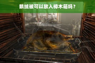 鹅绒被可以放入樟木箱吗？