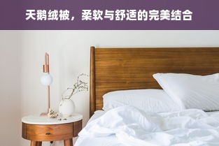 天鹅绒被，柔软与舒适的完美结合