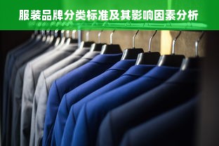 服装品牌分类标准及其影响因素分析