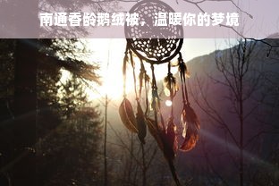 南通香龄鹅绒被，温暖你的梦境