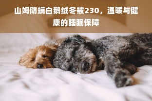 山姆防螨白鹅绒冬被230，温暖与健康的睡眠保障