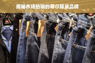 揭秘市场热销的蒂尔服装品牌