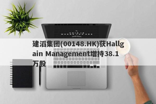 建滔集团(00148.HK)获Hallgain Management增持38.1万股